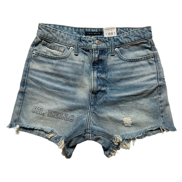 NWT Lucky Patch High Rise Cut Off Short - Picture 4 of 10